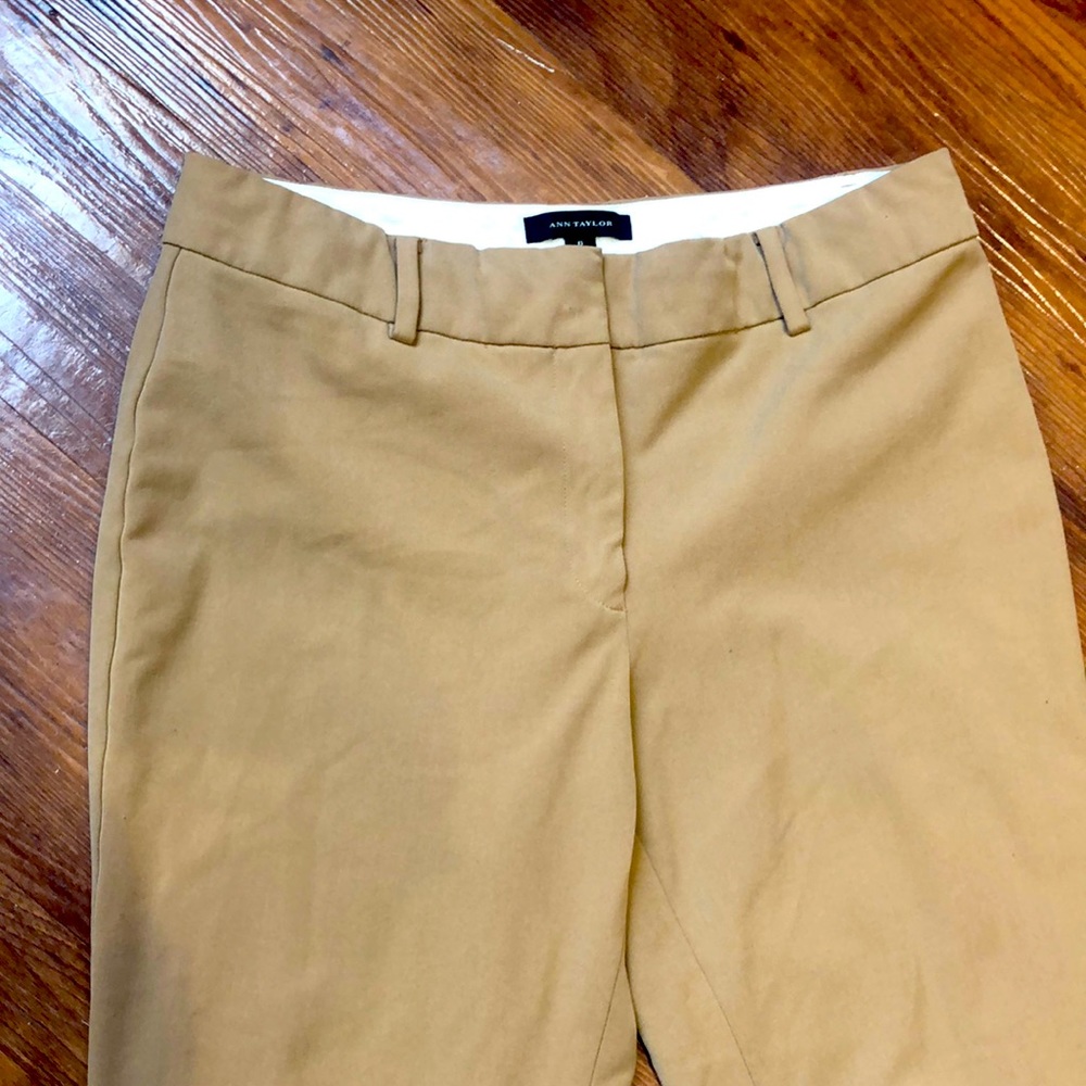 Ann Taylor Tan Slacks 🤎 6